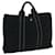 Hermès HERMES Fourre Tout MM Tote Bag Canvas Black Auth 68173 Cloth  ref.1302226