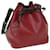 LOUIS VUITTON Epi Petit Noe Shoulder Bag bicolor Black Red M44172 auth 67966 Leather  ref.1302303