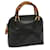 GUCCI Bamboo Hand Bag Leather Black Auth 68308  ref.1302306