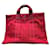Toto Bag Hermès Bolso Toto rojo medio Roja Algodón  ref.1302407