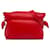 Rote, mittelgroße Umhängetasche mit Flamenco-Knoten von Loewe Leder  ref.1302421