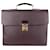 Sac d'affaires serviette en cuir violet Taiga Louis Vuitton  ref.1302451