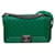 Green Chanel Medium Lambskin Boy Flap Bag Leather  ref.1302470