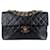 Chanel Quilted Lambskin 24K Gold Single Flap Jumbo Crossbody Bag Black Leather  ref.1302475