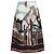 Falda midi de seda de VALENTINO GARAVANI Beige