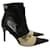 Chanel ankle boots Black Beige Leather  ref.1302534