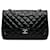 Chanel Black Jumbo Classic Patent Single Flap Bag Schwarz Leder Lackleder  ref.1302593