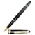 MONTBLANC PENNA MEISTERSTUCK CLASSICA IN ORO 132457 PENNA A SFERA ROLLER Nero Resina  ref.1302623