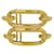 Hermès VINTAGE HERMES lined ANCHOR CHAIN BELT BUCKLE 32CM DORE BUCKLE BELT Golden Metal  ref.1302663