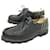DERBY MORZINE PARABOOT SHOES 45.5 717301 BLACK LEATHER SHOES  ref.1302675