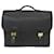 Hermès VINTAGE HERMES BAG SAC A DEPECHE lined CLASP BUFFLE LEATHER BRIEFCASE Black  ref.1302688