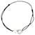 DINH VAN HEART CORD BRACELET lined HEARTS R9 345107 11-21 WHITE GOLD 18K Silvery  ref.1302696