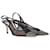 Zapatos de salón destalonados con adornos de cristales Anika de Jimmy Choo en malla negra y cuero Negro  ref.1302756