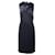 3.1 Phillip Lim Vestido negro con detalles de encaje Seda  ref.1302802