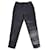 Pantalones de cuero Chanel raros Negro  ref.1302812