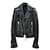 Balenciaga Black Leather Moto Jacket  ref.1302827