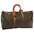 Louis Vuitton-Monogramm Keepall 50 Boston Bag M.41426 LV Auth 54886 Leinwand  ref.1302873