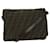 FENDI Zucca Canvas Shoulder Bag Black Brown Auth yk10938 Cloth  ref.1302887