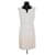 Hugo Boss White dress Polyester  ref.1302987