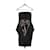 Chanel Vestido de seda Negro  ref.1302992
