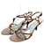 Bottega Veneta Strappy sandals with kitten heel Brown Leather  ref.1303017