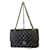 Chanel Classic Timeless Medium Quilted Black Caviar Leather Double Flap with Silver Hardware  ref.1303026