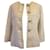 Chanel 10P Runway Blush Pink Ecru Tweed Jacket FR 38 Beige  ref.1303027