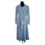 SéZane Cotton dress Blue  ref.1303043