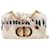 CHRISTIAN DIOR Kleine Caro-Tasche aus Denim mit Batikmuster aus Cannage-Stoff, mehrfarbig Beige John  ref.1303082