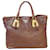 Double Prada Brown Leather  ref.1303123