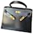 Hermès Kelly 28 black gold box leather  ref.1303170