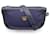 Gucci Bolsa de ombro vintage de couro com monograma azul marinho Lona  ref.1303183