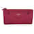 Louis Vuitton Accessori per portafoglio Jeanne Custodia con cerniera e porta carte Rosso Pelle  ref.1303190