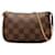 Louis Vuitton Brown Damier Ebene Mini Pochette Accessoires Cloth  ref.1303238
