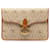 Dior Brown Honeycomb Pouch Beige Cloth Cloth  ref.1303267