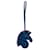 Charm para bolso de cebra azul Gee Gee Savannah de Hermès Cuero Becerro  ref.1303270