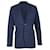 Burberry Slim Fit Flecked Twill Jacket in Navy Blue Wool  ref.1303324