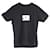 Camiseta com logotipo estampado Givenchy em jersey de algodão preto  ref.1303327