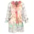 Zimmermann Leaf Print Ruffled Mini Dress in Multicolor Polyester Multiple colors  ref.1303337