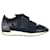 Balenciaga Race Runner Sneakers in Navy Blue Leather and Mesh  ref.1303339