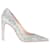 Sophia Webster Rio Pumps in Silver Glittered Leather Silvery  ref.1303342