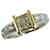 Autre Marque Platin & 18K-Gold-Diamantring Metall  ref.1303399