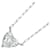 Autre Marque 18Halskette mit Herzanhänger aus k-Gold und Platin mit Diamanten Metall  ref.1303401