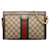 Bolso de hombro pequeño con cadena Gucci GG Supreme Ophidia 503877 Beige Marrón de PVC Cuero en Excelente Estado Plástico  ref.1303405