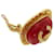 Chanel Rosso Placcato in oro  ref.1303474