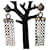 Jean Paul Gaultier - Brincos pendentes - estilo étnico Bronze Cobre Metal  ref.1303487