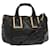 Chloé Chloe Etel Hand Bag Leather 2way Black Auth hk1154  ref.1303497