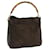 GUCCI Bamboo Hand Bag Suede Brown 001 1705 1638 auth 68059  ref.1303502