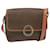 Céline CELINE Macadam Canvas Shoulder Bag PVC Leather Brown Auth 68506  ref.1303549