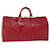 Louis Vuitton Epi Keepall 55 Boston Bag Red M42957 LV Auth ki4190 Vermelho Couro  ref.1303567